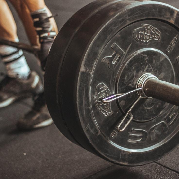 Professional gym interior with strength equipment